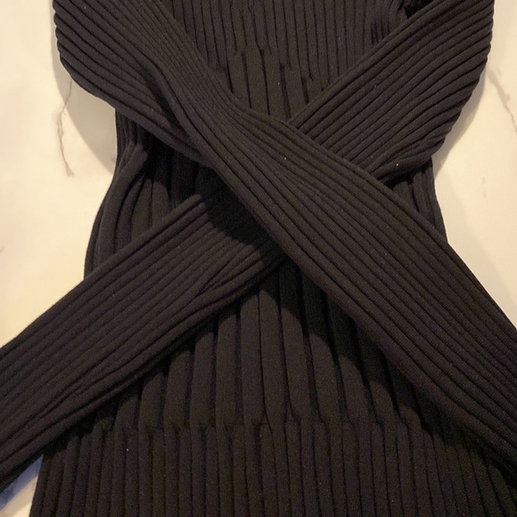 Skin tight black turtleneck - M - Picture 5 of 7